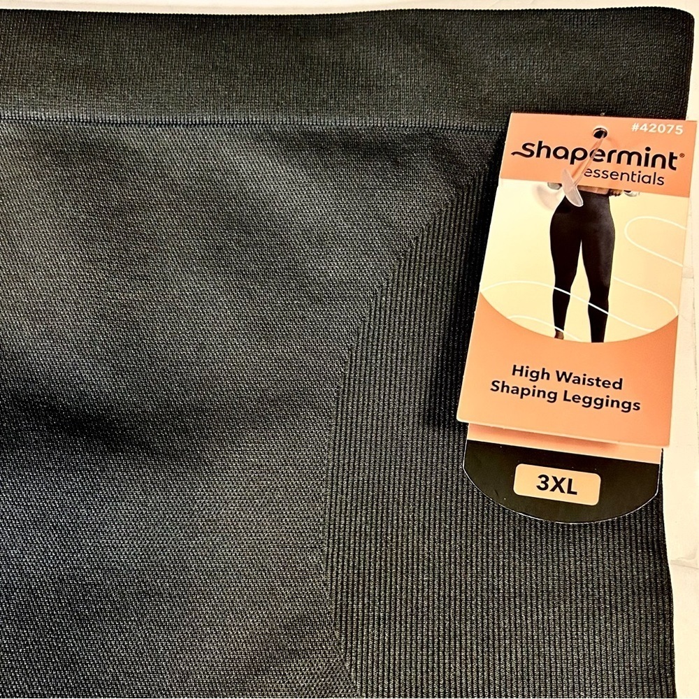 NWT Plus size Shapermint Essentials High-Waist Shaping Capri. 3X - Picture 8 of 10